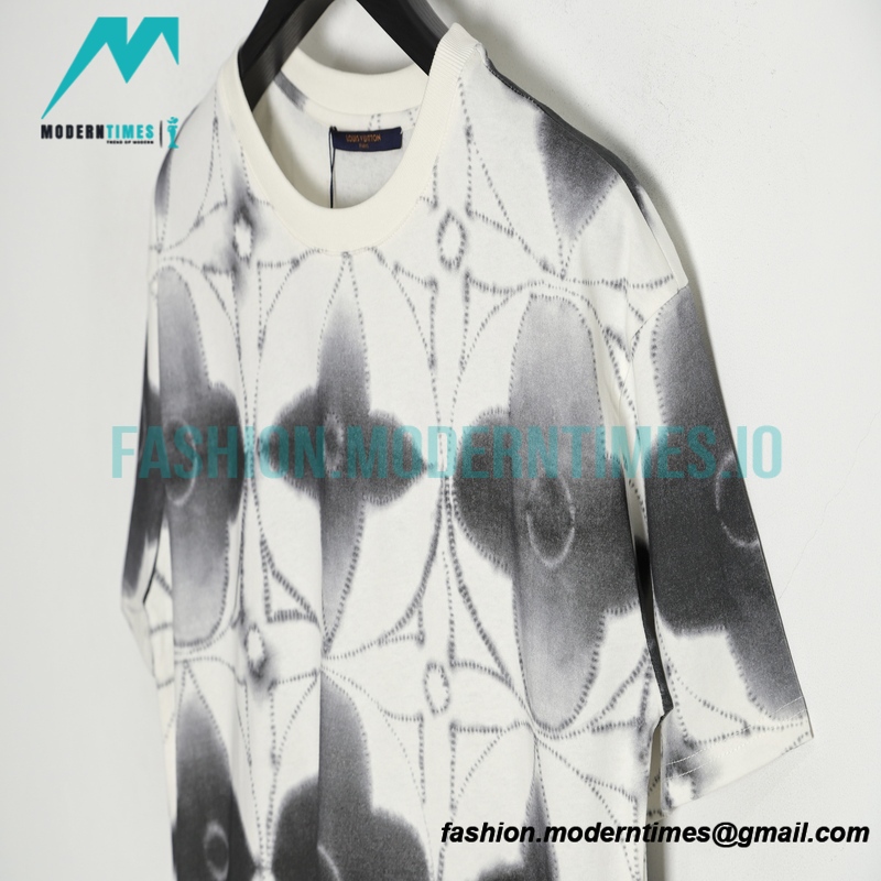 Louis Vuitton - 23SS Floral Twist Print Short Sleeve T-shirt