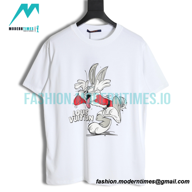 Louis Vuitton - 23ss Tongue Rabbit Print Short Sleeve