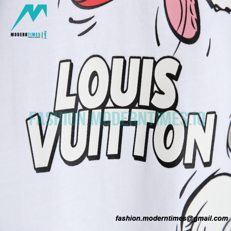 Louis Vuitton - 23ss Tongue Rabbit Print Short Sleeve