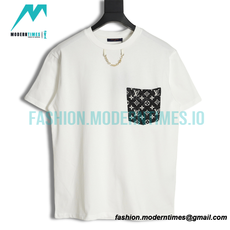 Louis Vuitton - 23ss Denim Pocket Short Sleeve