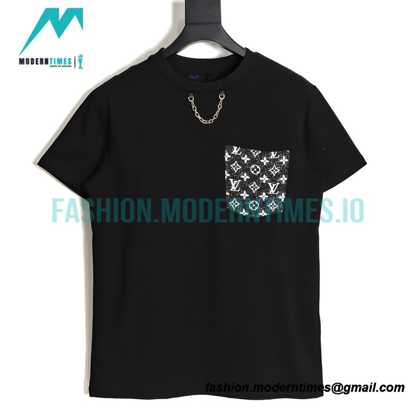 Louis Vuitton - 23ss Denim Pocket Short Sleeve