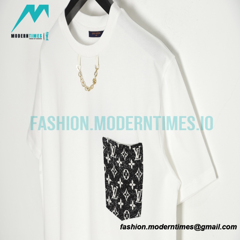 Louis Vuitton - 23ss Denim Pocket Short Sleeve