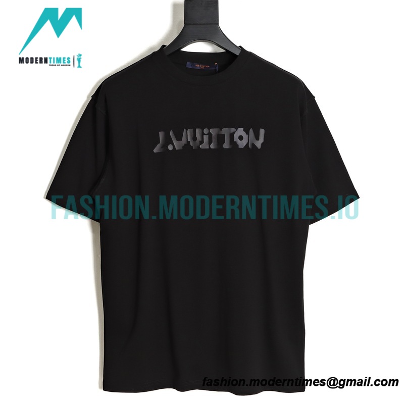 Louis Vuitton - 22SS Temperature Change Technology Heat Sense Slogan Short Sleeve T-shirt