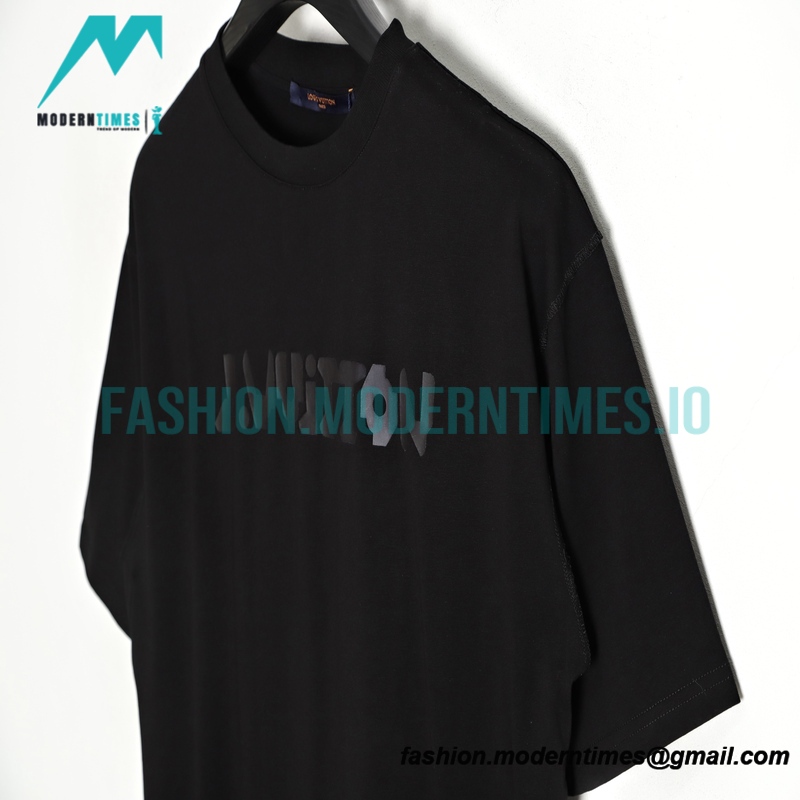 Louis Vuitton - 22SS Temperature Change Technology Heat Sense Slogan Short Sleeve T-shirt