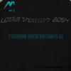 Louis Vuitton - 22SS Temperature Change Technology Heat Sense Slogan Short Sleeve T-shirt