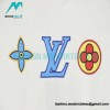 Louis Vuitton - 23ss Color Letter Print Short Sleeve