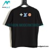 Louis Vuitton - 23ss Color Letter Print Short Sleeve