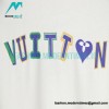 Louis Vuitton - 23ss Color Letter Print Short Sleeve