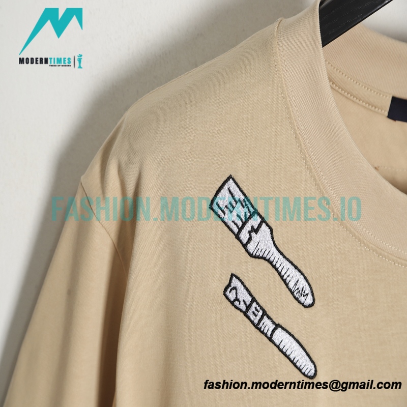 Louis Vuitton - Gardener Tools Embroidery Style Short Sleeve T-shirt