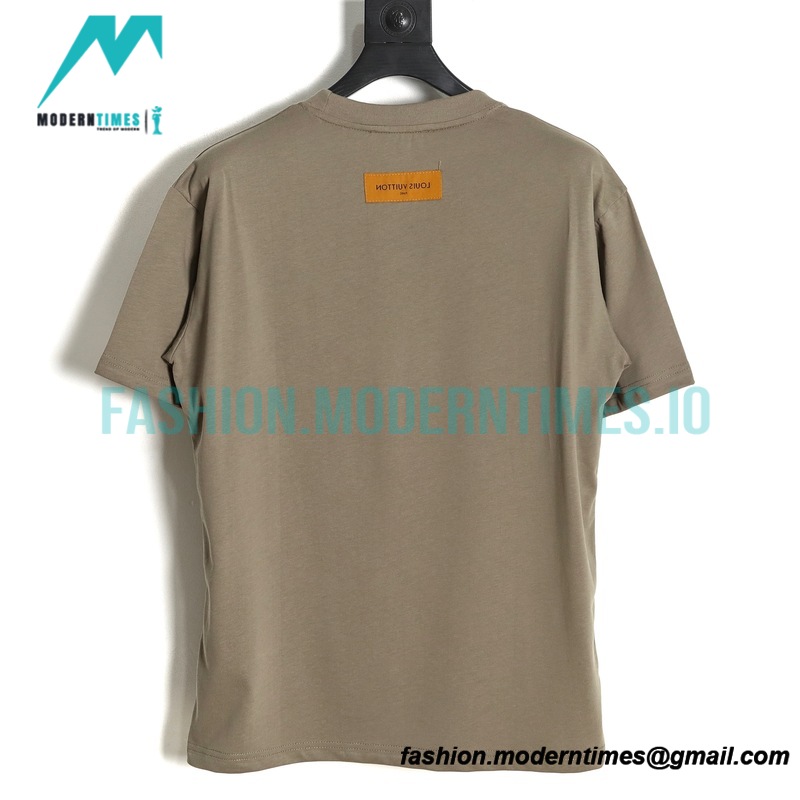  Louis Vuitton - 23SS Note Sheet Music Line Short Sleeve T-shirt