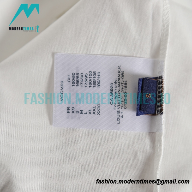 Louis Vuitton - 23ss Embroidered Letter Short Sleeve