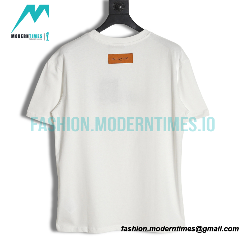 Louis Vuitton - 23ss Embroidered Letter Short Sleeve