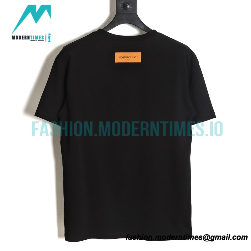 Louis Vuitton - 23ss Embroidered Letter Short Sleeve