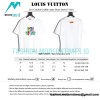 Louis Vuitton - 23ss Colorful Graffiti Letter Short Sleeve T-shirt