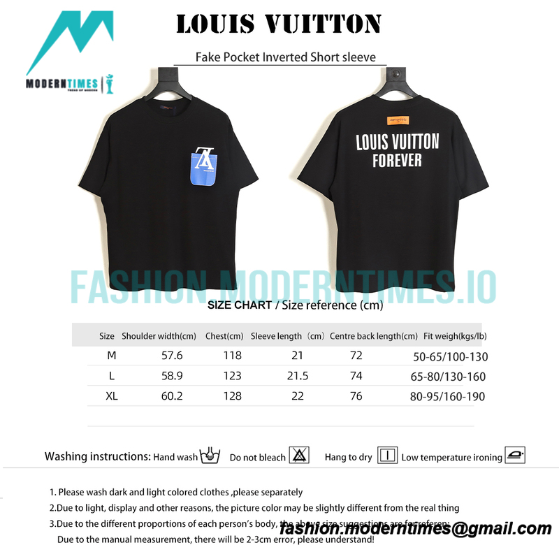 Louis Vuitton - Fake Pocket Inverted Short sleeve