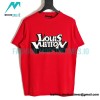 Louis Vuitton - Letter Jacquard Knitted Short Sleeve