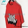 Louis Vuitton - Letter Jacquard Knitted Short Sleeve