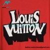 Louis Vuitton - Letter Jacquard Knitted Short Sleeve