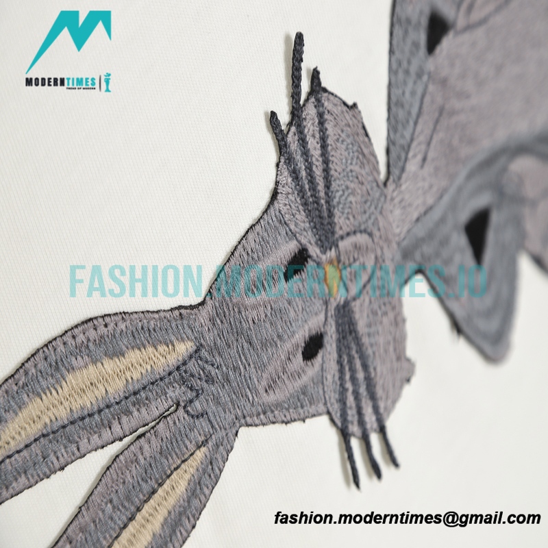 Louis Vuitton - Bugs Bunny With Cloth Embroidered Short Sleeves