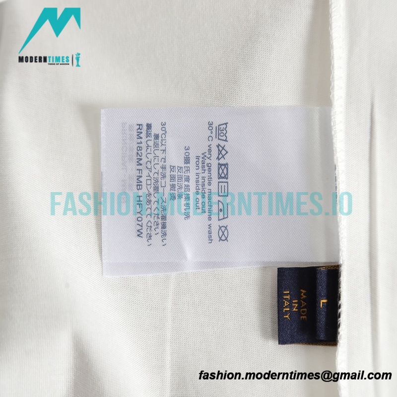 Louis Vuitton - 22SS Letter Short Sleeve T-shirt