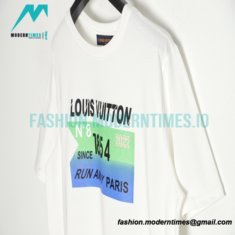 Louis Vuitton - 22SS Letter Short Sleeve T-shirt