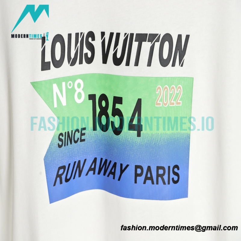 Louis Vuitton - 22SS Letter Short Sleeve T-shirt