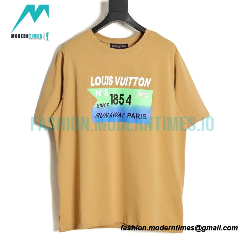 Louis Vuitton - 22SS Letter Short Sleeve T-shirt