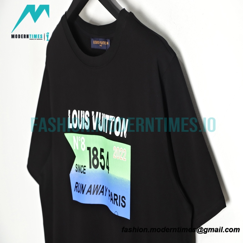 Louis Vuitton - 22SS Letter Short Sleeve T-shirt