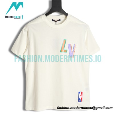 Louis Vuitton - Amp - NBA 21ss Co-branded Letter Short Sleeve 
