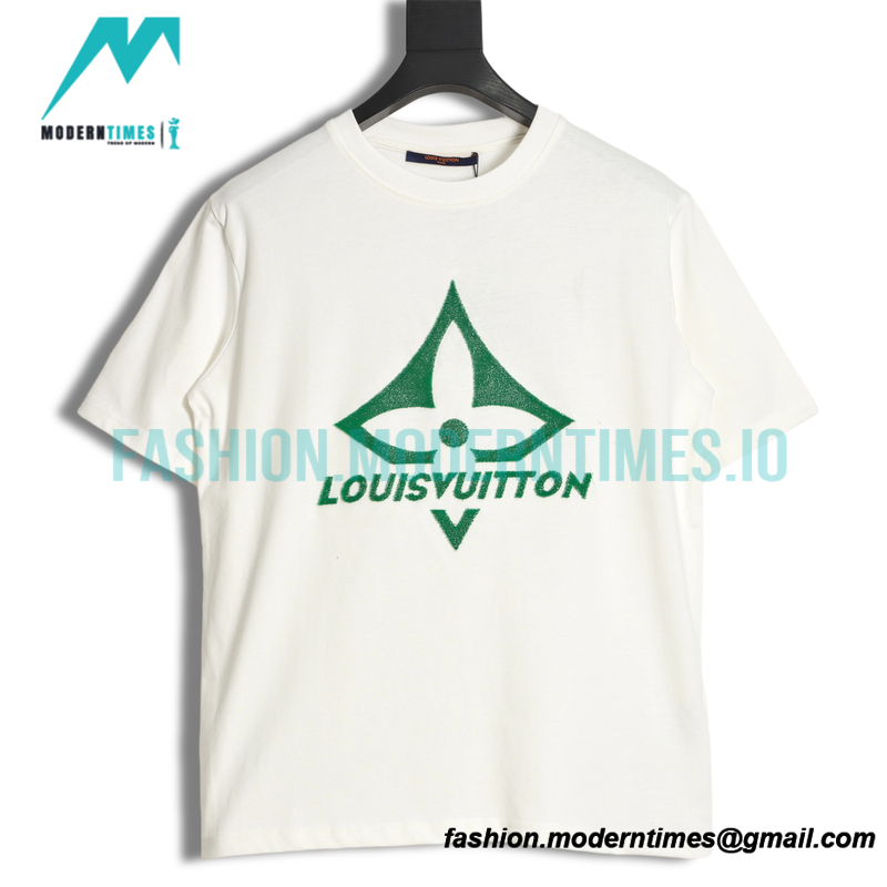 Louis Vuitton - 23ss Toothbrush Embroidered Letter Short Sleeve