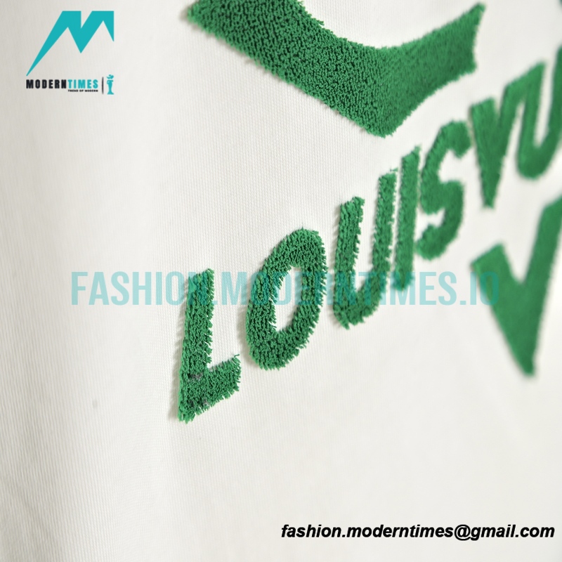 Louis Vuitton - 23ss Toothbrush Embroidered Letter Short Sleeve