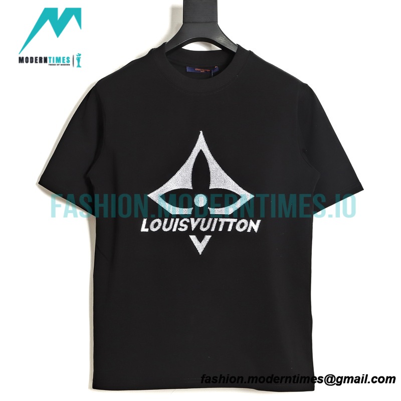 Louis Vuitton - 23ss Toothbrush Embroidered Letter Short Sleeve