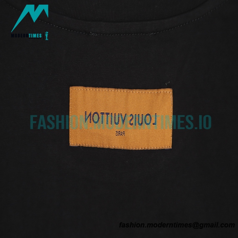 Louis Vuitton - 22ss Color Letter Print Short Sleeve