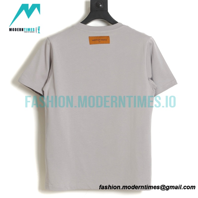 Louis Vuitton - 22ss Color Letter Print Short Sleeve
