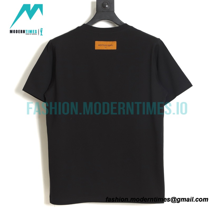 Louis Vuitton - 22ss Color Letter Print Short Sleeve