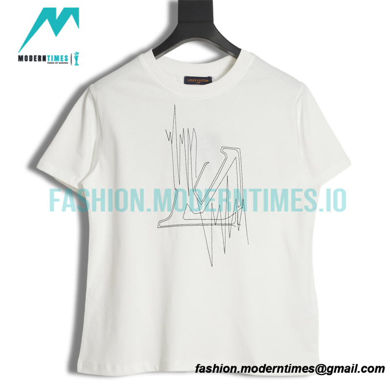 Louis Vuitton - 23ss Embroidery Tassel Micro Logo Short Sleeve