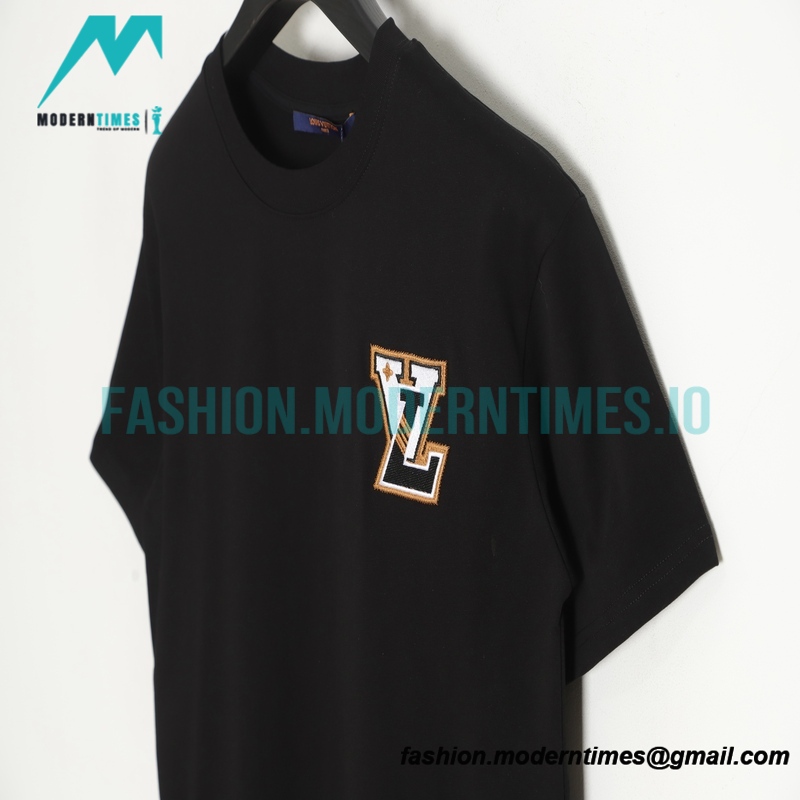 Louis Vuitton - 23ss Embroidered Logo Short Sleeve