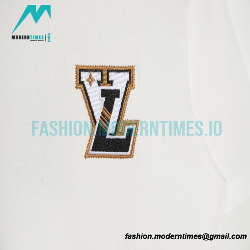Louis Vuitton - 23ss Embroidered Logo Short Sleeve