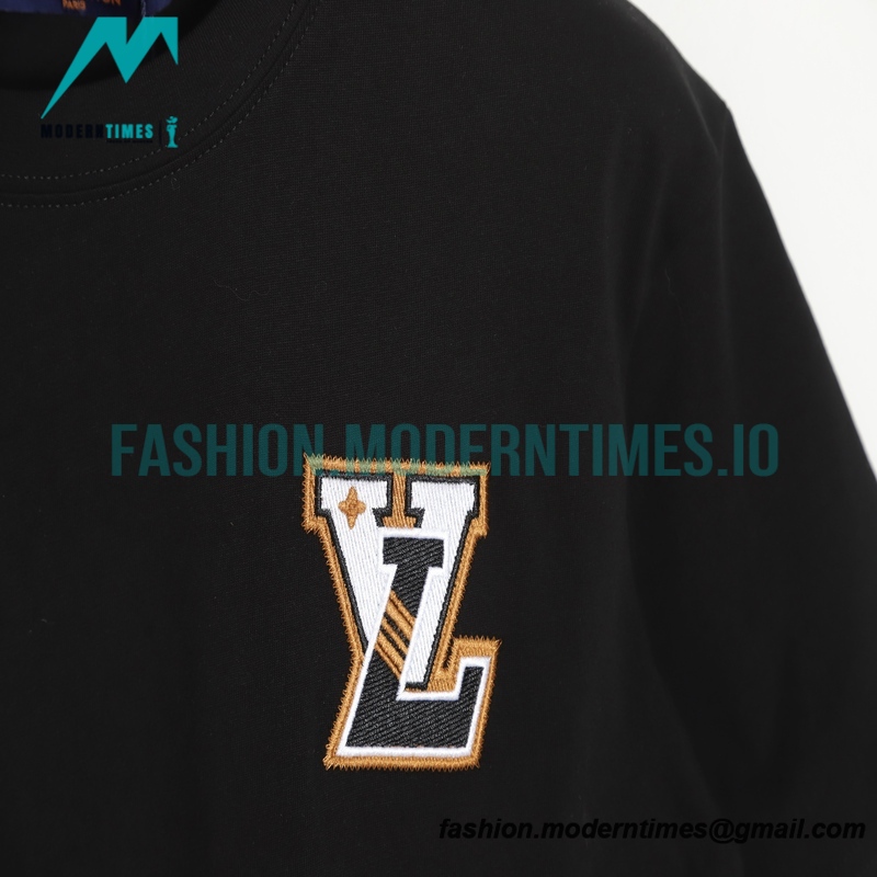 Louis Vuitton - 23ss Embroidered Logo Short Sleeve