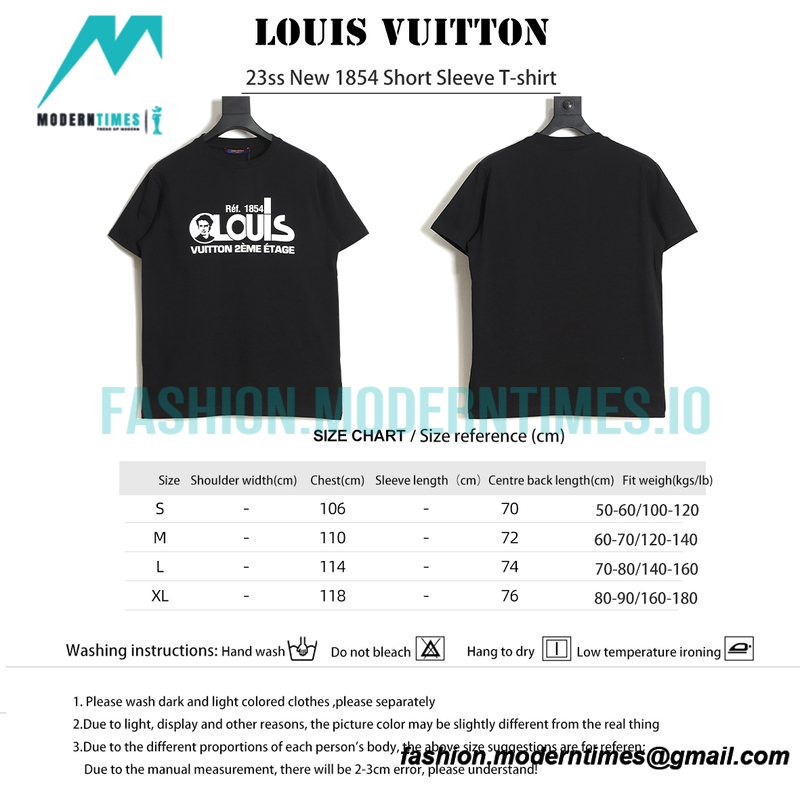 Louis Vuitton - 23ss New 1854 Short Sleeve T-shirt