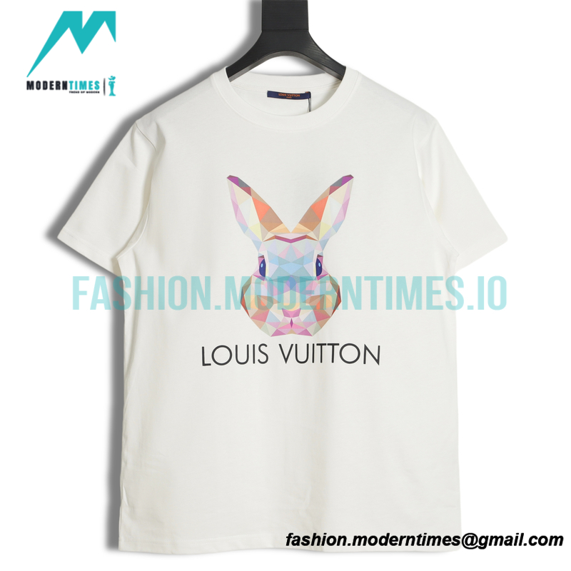 Louis Vuitton - 23ss 3D Rabbit Print Short Sleeve
