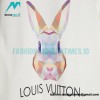 Louis Vuitton - 23ss 3D Rabbit Print Short Sleeve