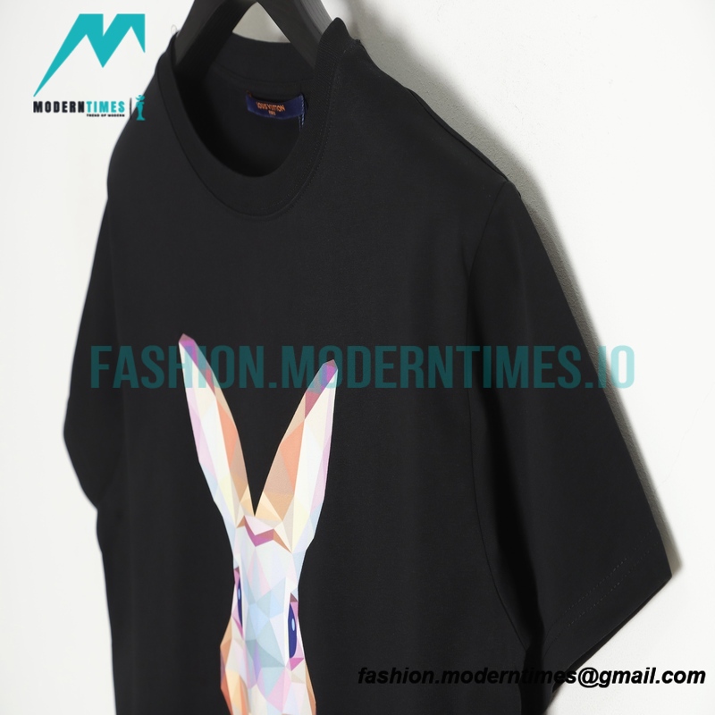 Louis Vuitton - 23ss 3D Rabbit Print Short Sleeve