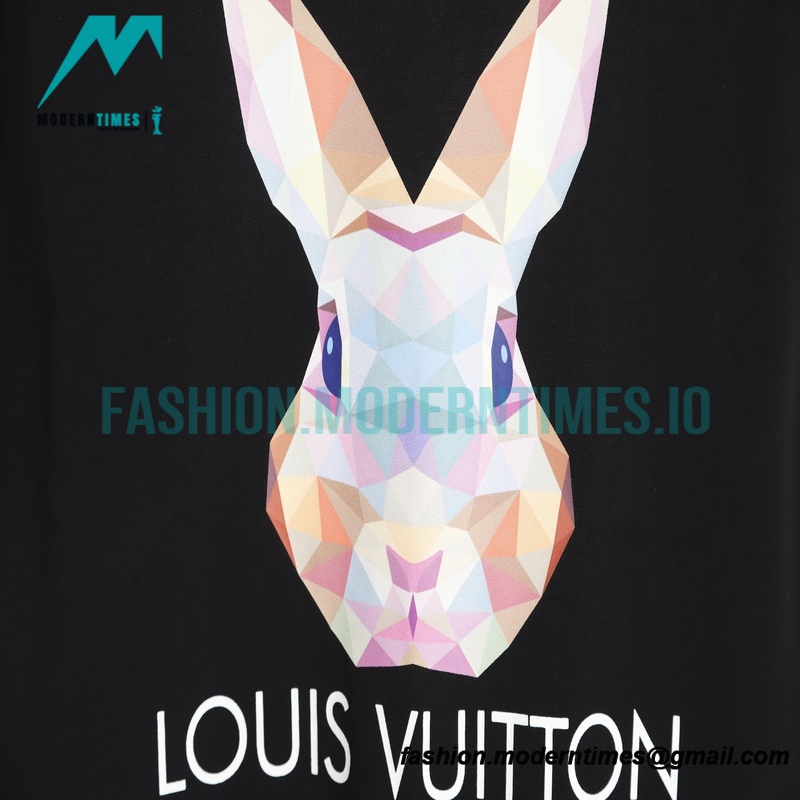 Louis Vuitton - 23ss 3D Rabbit Print Short Sleeve
