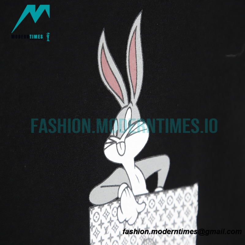 Louis Vuitton - 23ss Fake Pocket Looney Tunes Printed Short Sleeve