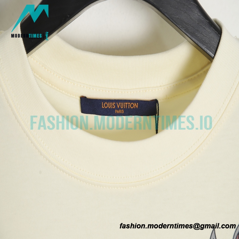 Louis Vuitton - 23ss Fake Pocket Looney Tunes Printed Short Sleeve