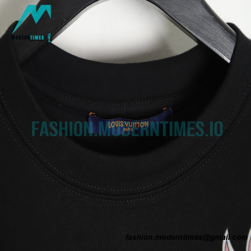 Louis Vuitton - 23ss Fake Pocket Looney Tunes Printed Short Sleeve