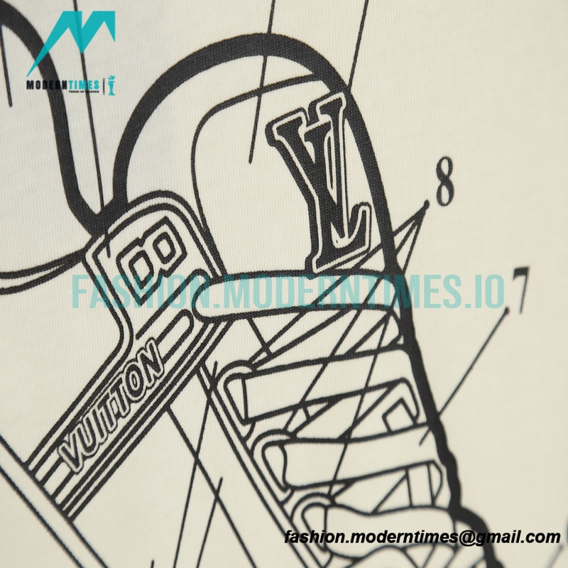 Louis Vuitton - 23ss Trainer Shoes Printed Short Sleeves