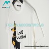 Louis Vuitton - 23ss Cartoon Gentleman Puppy Print T-shirt