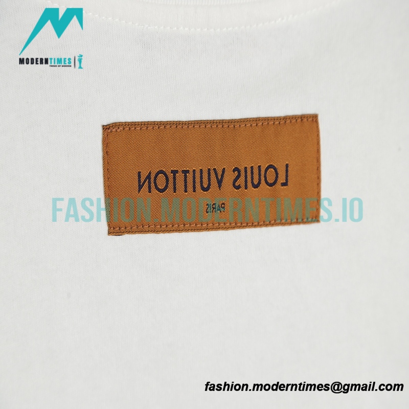 Louis Vuitton - 23SS Rainbow Print Short-sleeved T-shirt